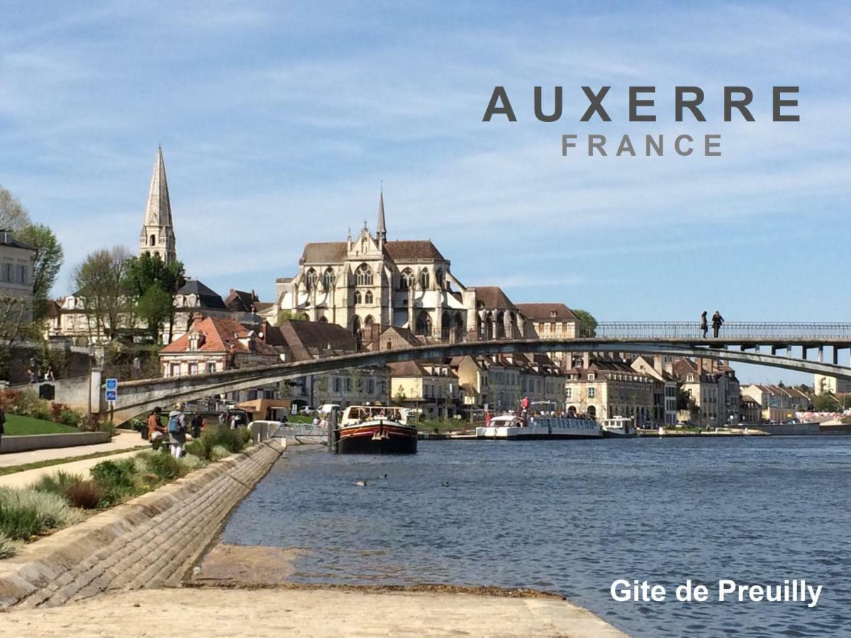 Gite De Preuilly Auxerre Exterior foto
